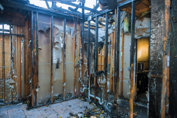 Professional Emergency Fire Cleanup technician working in Bristow, VA